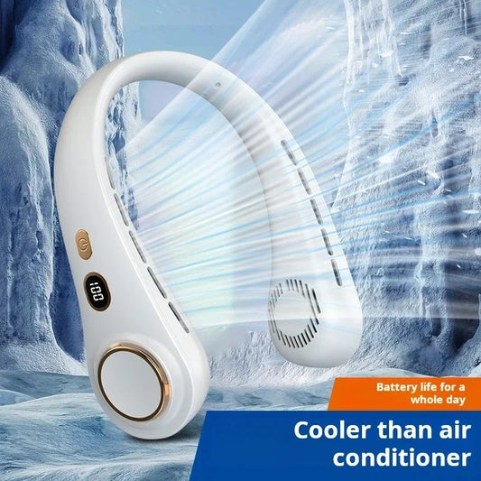 Portable Neck Hanging Fan