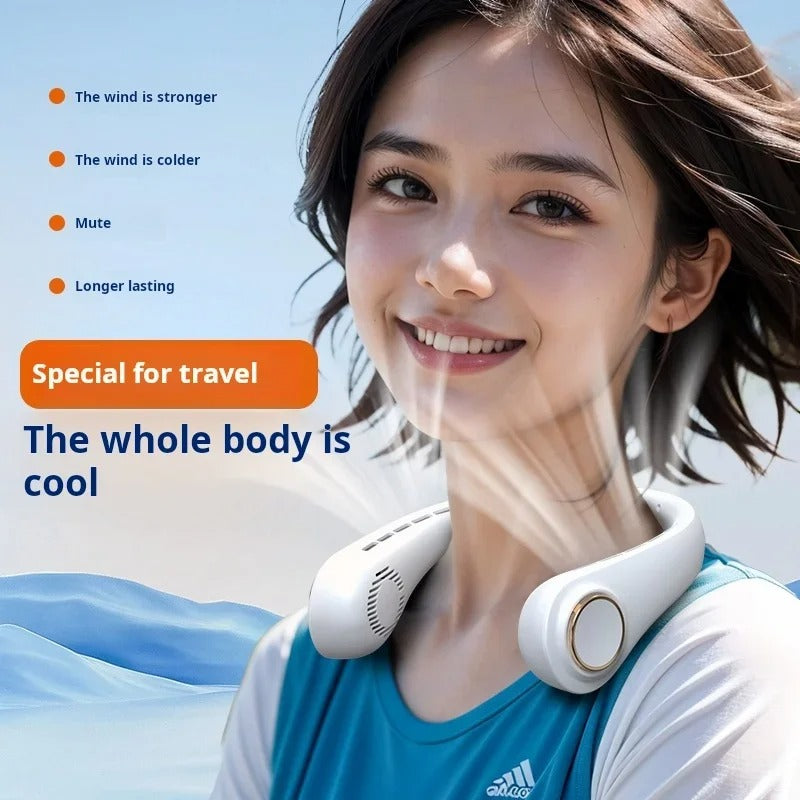 Portable Neck Hanging Fan