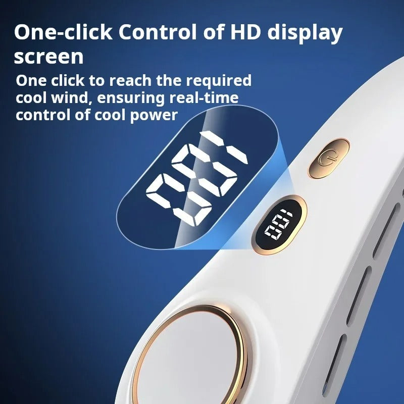 Portable Neck Hanging Fan